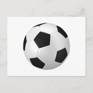 football voetbal briefkaart