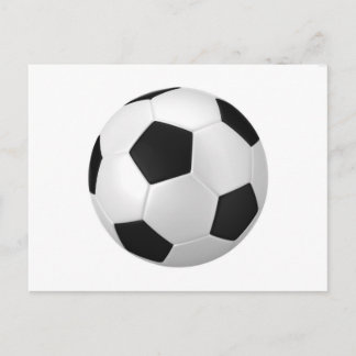 football voetbal briefkaart