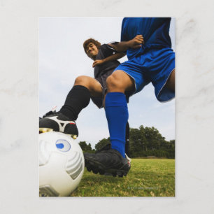 Football (voetbal) briefkaart