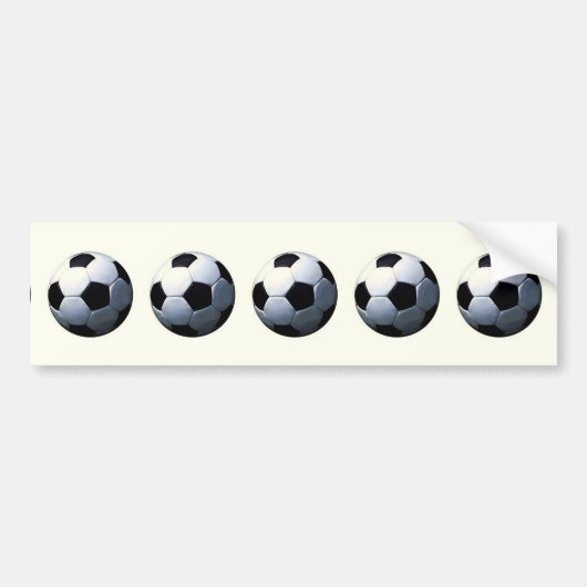 FOOTBALL - VOETBAL BUMPERSTICKER (Voorkant)