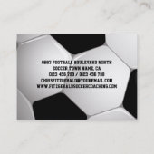  Football Voetbal Coaching Visitekaartje (Achterkant)