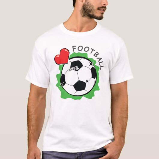 Football / Voetbal Design T-shirt (Voorkant)