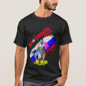 Football Voetbal Goal Viering Slovenië Vlag T-shirt (Voorkant)