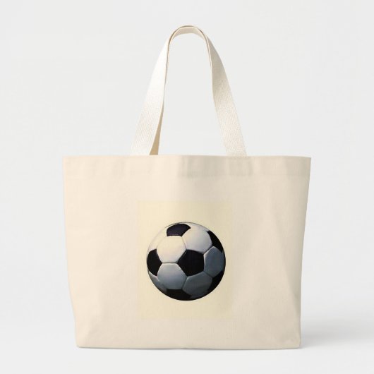 FOOTBALL - VOETBAL GROTE TOTE BAG (Voorkant)