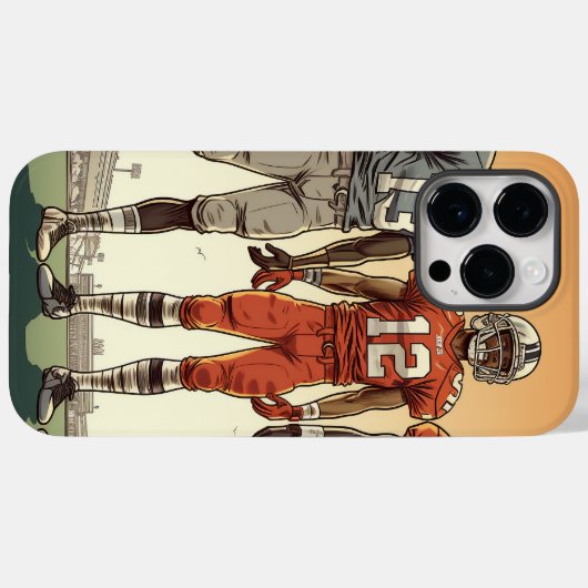 Football/Voetbal iphone cover (Achterkant (horizontaal))
