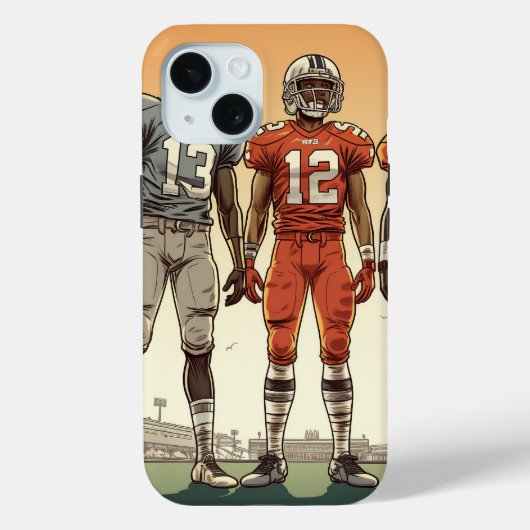 Football/Voetbal iPhone hoes iPhone 16 (Achterkant)