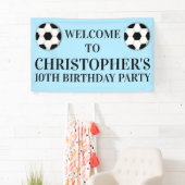 Football voetbal jongens verjaardag | DOUANETARIEF Spandoek (Insitu)