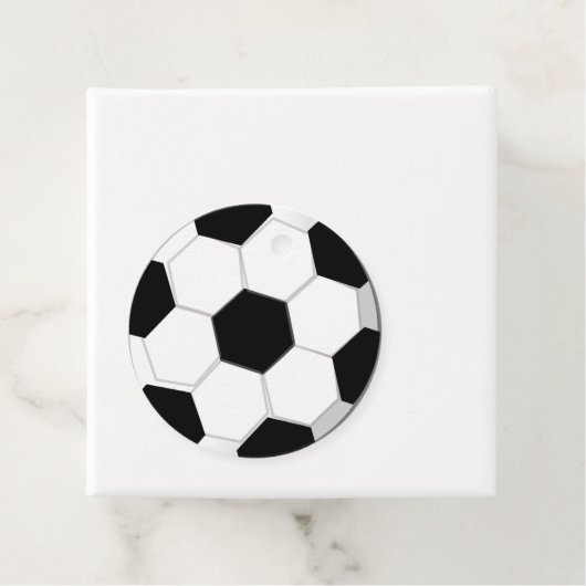 Football voetbal Jongens Verjaardag Vector Graphic Bedankjes Labels (In situ)