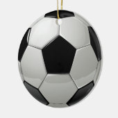 Football Voetbal Keramisch Ornament (Links)