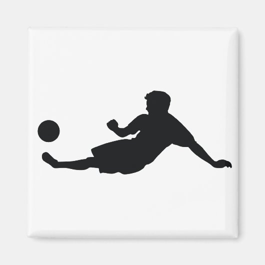 Football Voetbal Magneet (Voorkant)