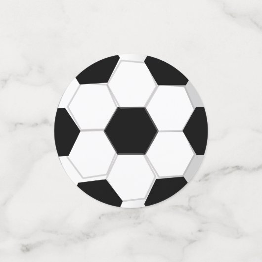 Football voetbal meisjes verjaardag roze | AANGEPA Confetti (Kleine voorkant)