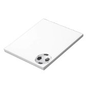 Football Voetbal Notitieblok (Linkerzijde)
