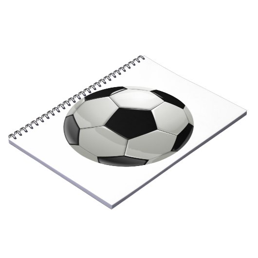 Football Voetbal Notitieboek (Linkerzijde)