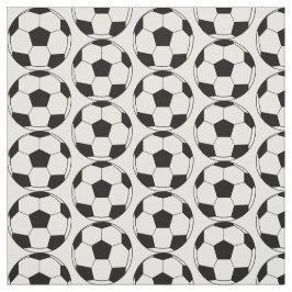 Football Voetbal Patroon. Stof