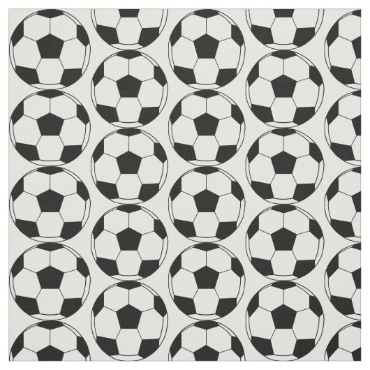 Football Voetbal Patroon. Stof (Swatch)