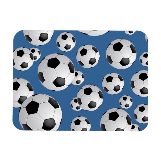 Football Voetbal Premium Magnet Magneet (Horizontaal)