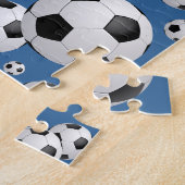 Football Voetbal Puzzle Legpuzzel (Zijkant)