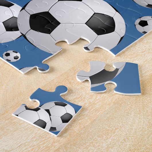 Football Voetbal Puzzle Legpuzzel (Zijkant)