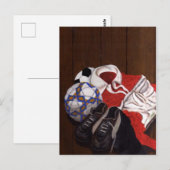 Football Voetbal schilderen Briefkaart (Voorkant / Achterkant)