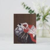 Football Voetbal schilderen Briefkaart (Staand voorkant)
