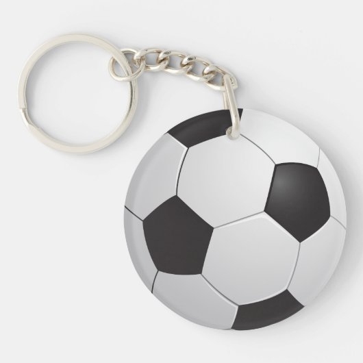 Football Voetbal Sleutelhanger (Voorkant)