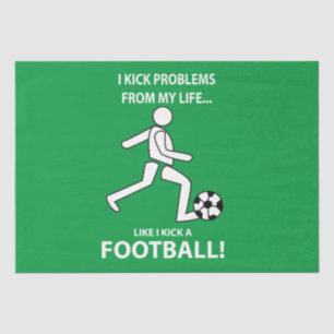 Football Voetbal Sport Speler Football Voetbal Tissuepapier