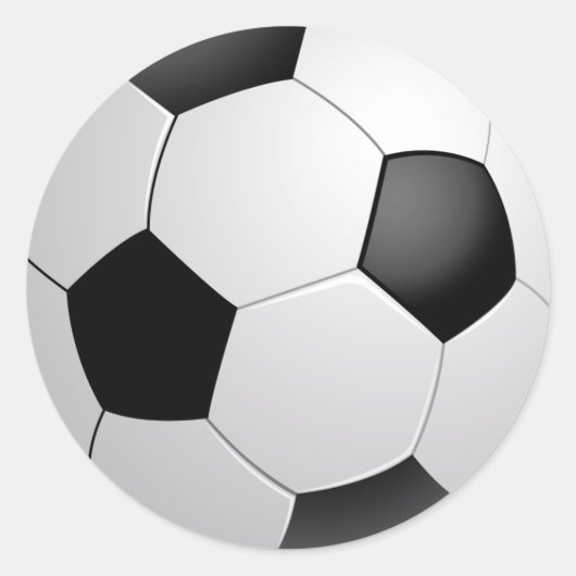 Football Voetbal Sticker (Voorkant)