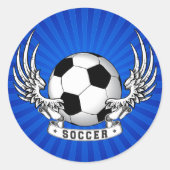 Football Voetbal Sticker (Voorkant)