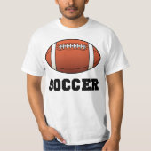 Football Voetbal T-shirt (Voorkant)