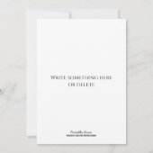 Football Voetbal Verjaardagsfeestuitnodiging Kaart (Achterkant)