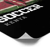 Football Voetbal Voetbal Poster (Hoek)