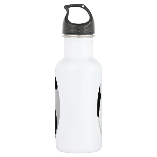 football voetbal waterfles  (Achterkant)
