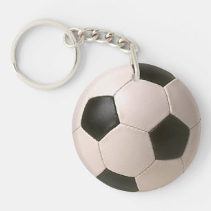 Football Voetbal Zipper-pull, ID-Label Sleutelhanger