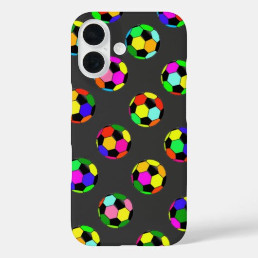 football - voetballen patroon Case-Mate iPhone case (Achterkant)