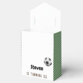 Football voetbalspel kinderen jarig bedankdoosjes (Geopend)