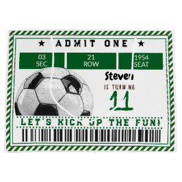 Football voetbalspel kinderen jarig groot cadeauzakje