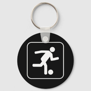 Football Voetbalsymbool Sleutelhanger