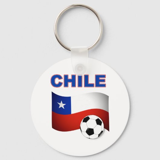 football voor chili sleutelhanger (Voorkant)