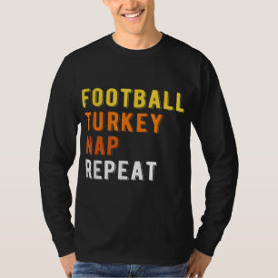 Football voor games in Turkije Nap herhaal pompoen T-shirt
