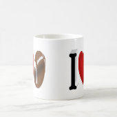 Football voor halve tekst Koffiekoffie Mok (Center)