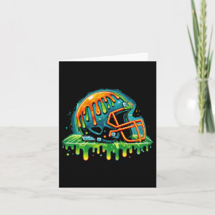 Football voor Jongens Ice Cream Dripping Youth Boy Kaart