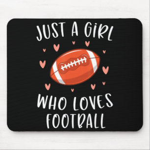 Football voor meisjes, gewoon een meisje dat van F Muismat