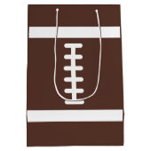 Football voor nieuwigheden medium cadeauzakje (Achterkant)
