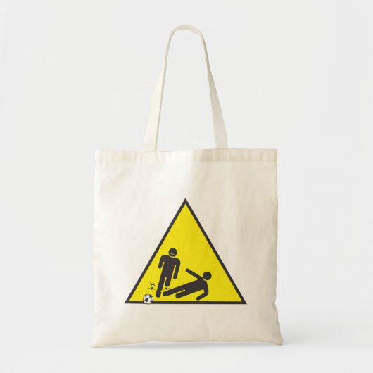 Football voor schuifuiteinden tote bag (Voorkant)