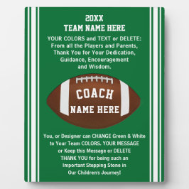 Football voor waardering van touringcars fotoplaat