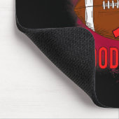 Football Voorlichting over bloedkanker Mannen Vrou Muismat (Hoek)