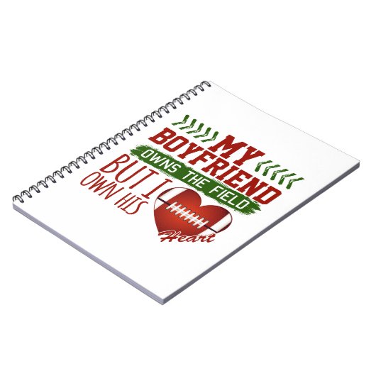 Football Vriendin Mijn vriend is eigenaar van het  Notitieboek (Linkerzijde)