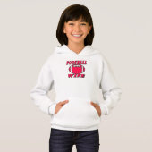 Football vrouw TD Edition Pull Over Hoody (Voorkant volledig)