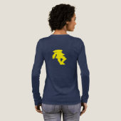 Football vrouw TD Edition Tri-Blend Shirt (Achterkant)