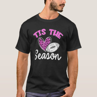 Football Vrouwen Football Seizoen Leopard Pattern T-shirt
